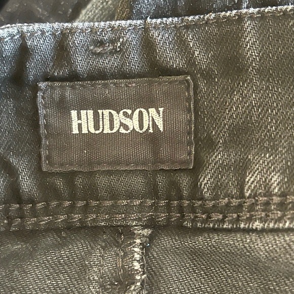 ❤️ Hudson Collin Skinny Black Jeans 32 - Picture 5 of 8